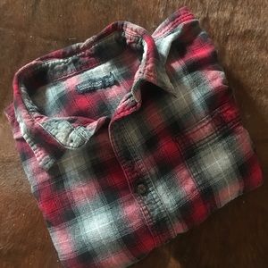 Faded Glory Men’s Plaid Flannel Button Down